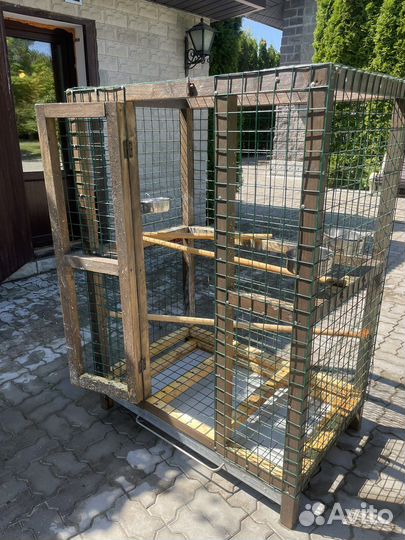 Клетка для крупных птиц бу