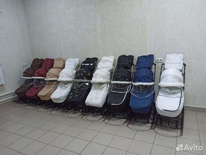 Новые Санки-коляски Picate в ассортименте