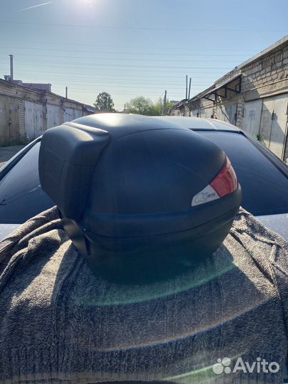 Кофр со спинкой для мототехники