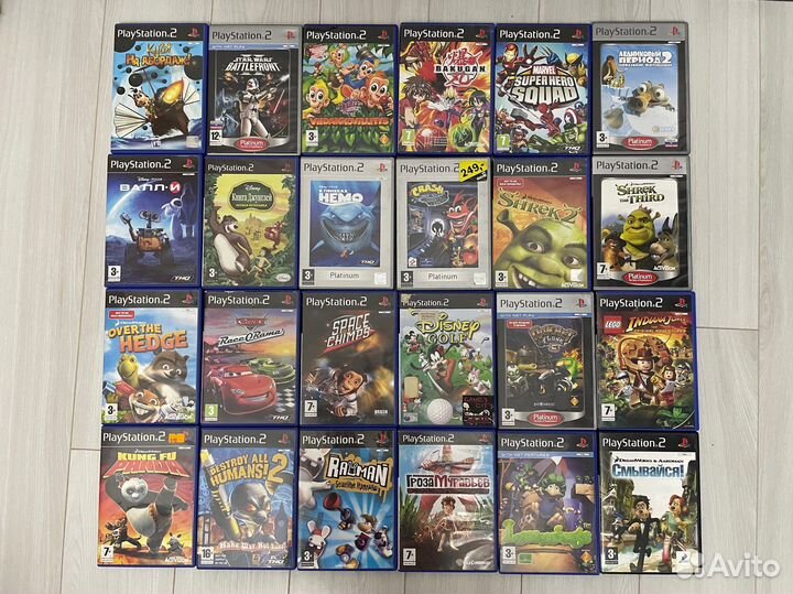 Игры для PS2 Лицензия