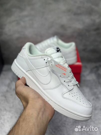 Кроссовки Nike SB Dunk Pro All White