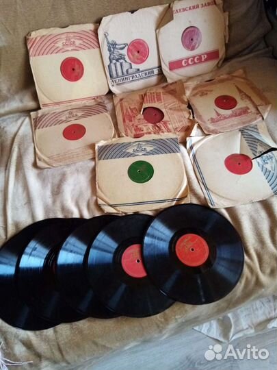 Грампластинки СССР 50 х годов
