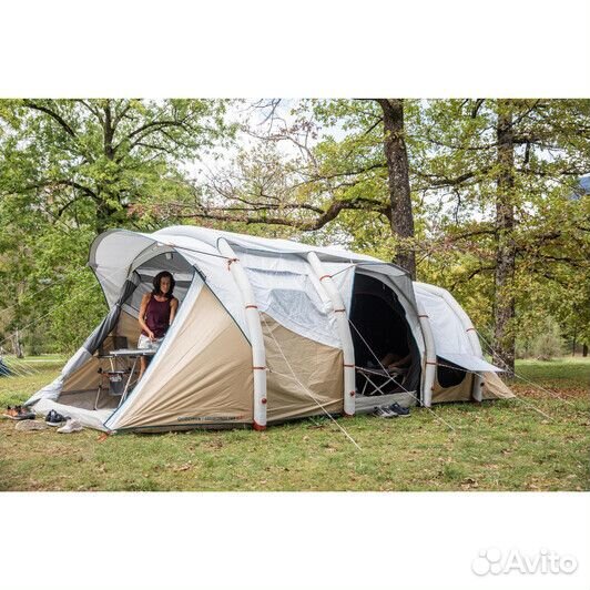 Надувная палатка Quechua 6.3 Air Seconds F/B