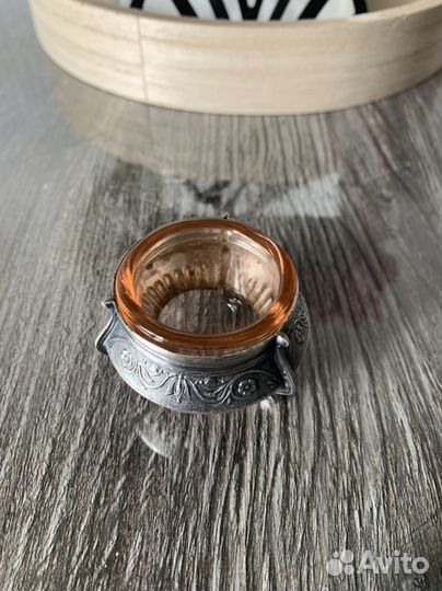 Солонка мельхиор СССР