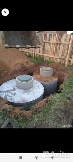 Сливная яма под ключ канализация септик