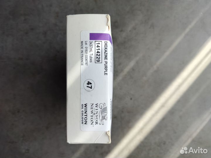 Краска масляная winsor & newton