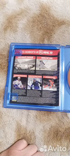 Диски на ps4 nhl 19