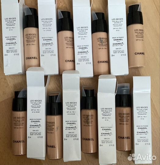 Тональные кремы Chanel разные