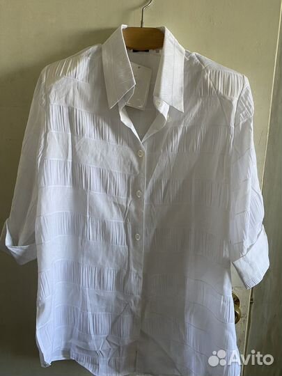 Рубашка белая женская 52 54