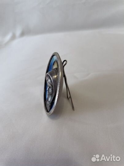 Антикварная миниатюрная икона, Италия