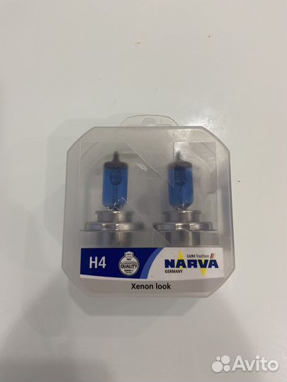 Лампа Narva h4 Range Power White 12v 60/55w