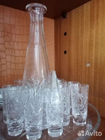 Графин хрустальный СССР