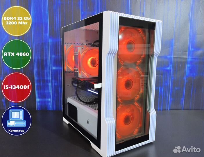 Мощный компьютер i5-RTX4060-32DDR4-JDY97805361-B760