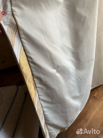 Комплект шторы и тюль Б/у