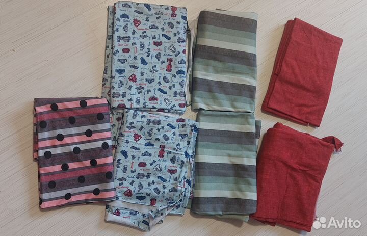 Отрезы ткани кулирная гладь