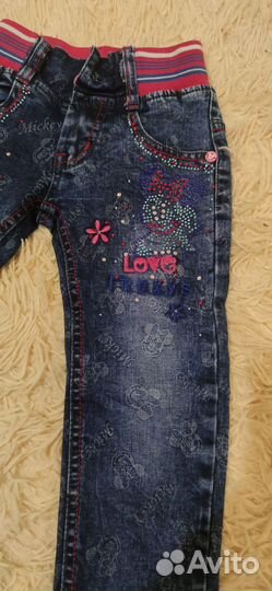 Джинсы для девочки