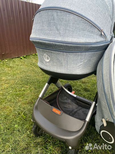 Коляска Stokke Trailz 2 в 1 Nordic blue