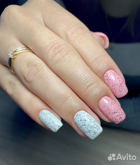 Маникюр, покрытие гель-лаком, наращивание