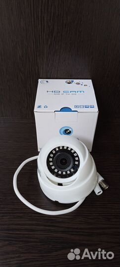 Комплект камер видеонаблюдения 8шт