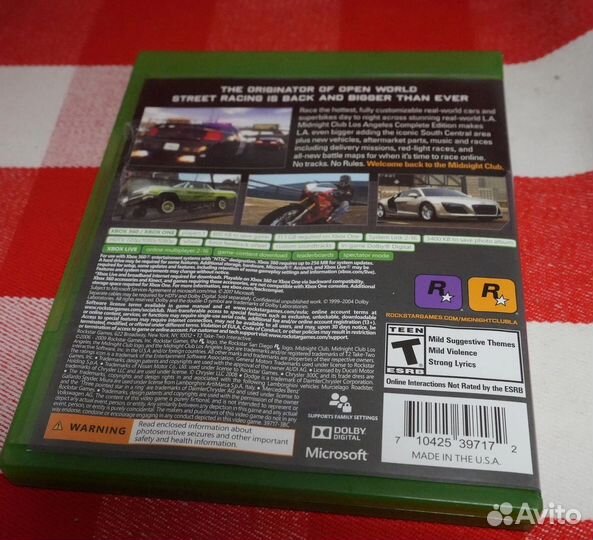 Midnight Club Los Angeles Complete Edition xbox