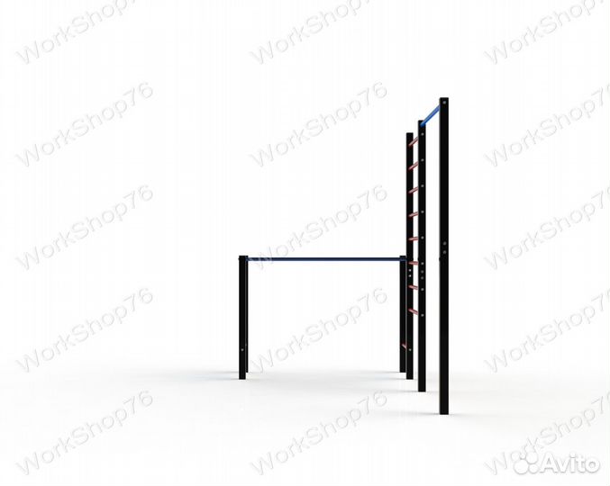 Уличный турник брусья шведская стенка качели