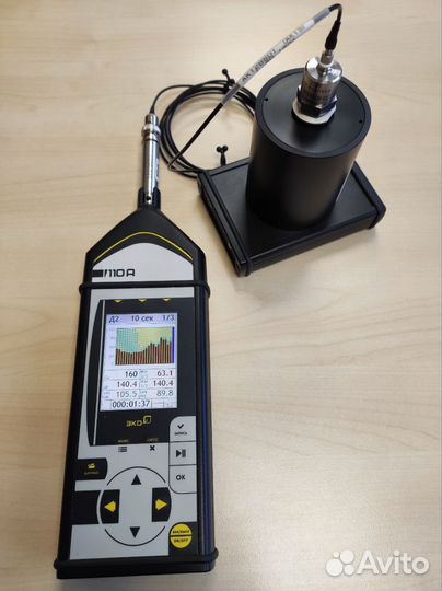 Шумомер-виброметр Экофизика-110А