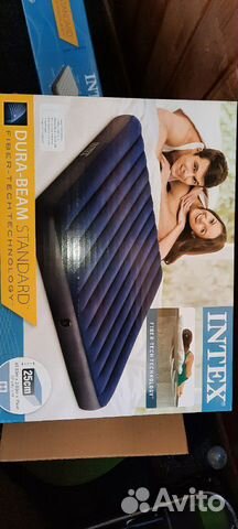 Матрас надувной intex 183*203*25