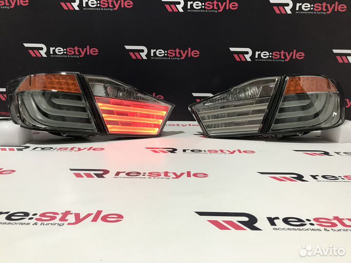 Стопы Camry 50 11-14г BMW Style Дымчатые