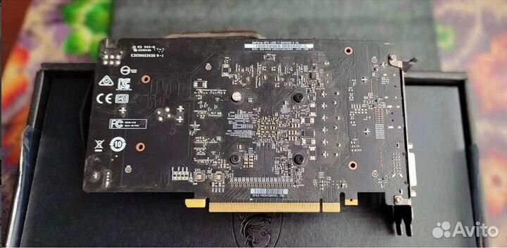 Видеокарта MSI GeForce GTX 1050 TI gaming x 4GB