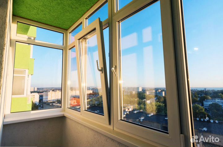 Остекление и отделка балконов