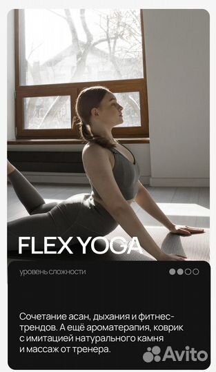 Абонемент the Flex до 21.10.24