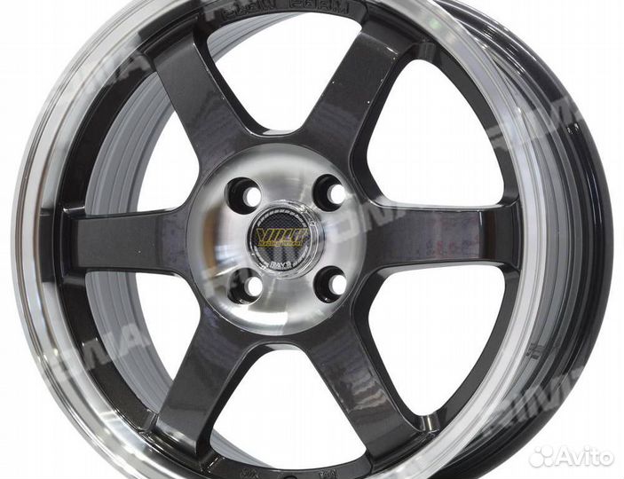 Литой диск rays R17 4x100 sv