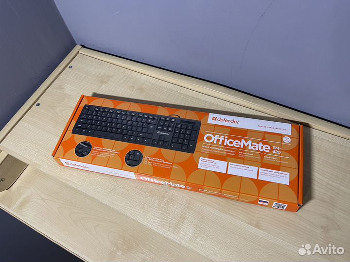 Клавиатура Defender OfficeMate SM-820