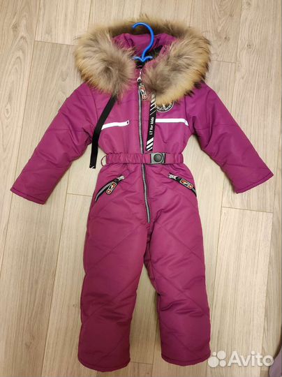 Зимний комбинезон для девочки