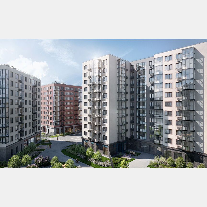 1-к. квартира, 38,9 м², 2/11 эт.