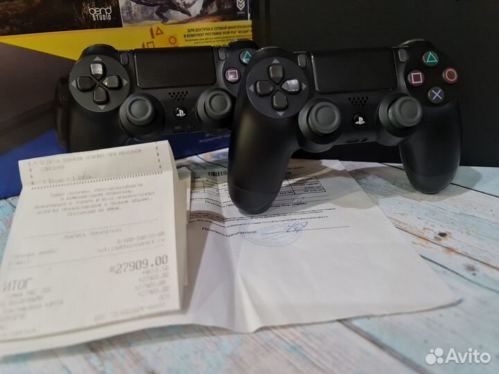 Ps4 slim 1tb. 150 игр в подарок навсегда