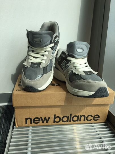 Кроссовки New balance 2002r grey Premium