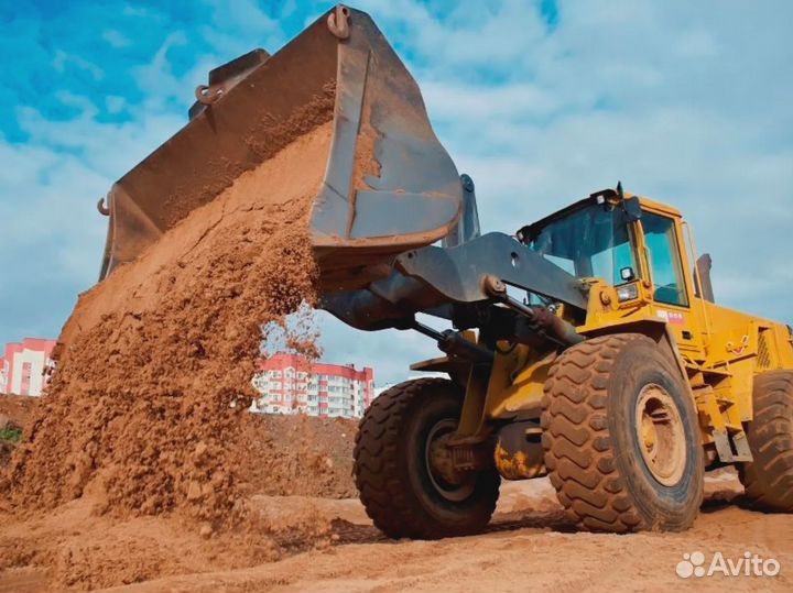 Песок карьерный