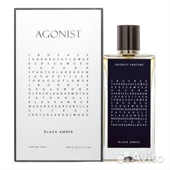 Agonist Black Amber EDP 50 ml Оригинал