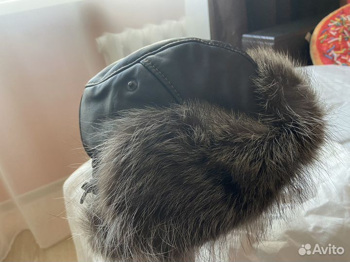 Мужская зимняя шапка ушанка