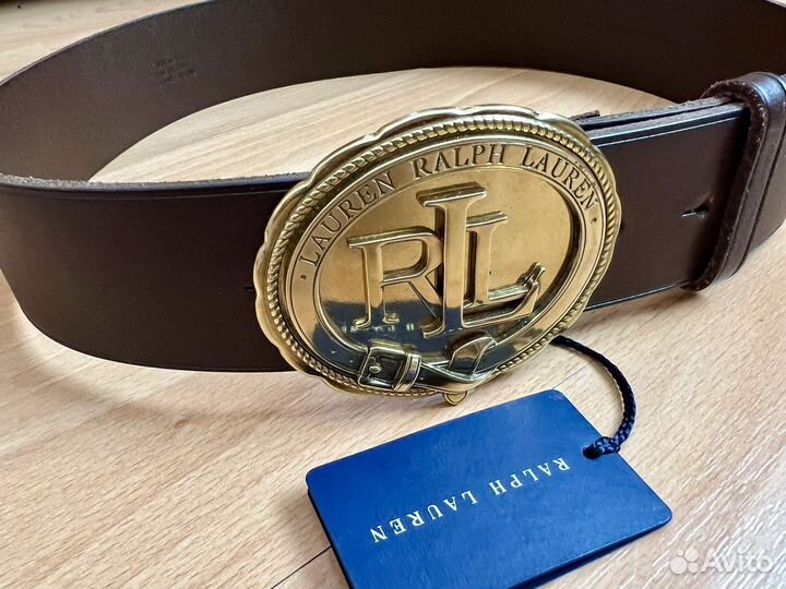 Ремень кожаный ralph lauren S