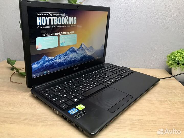 Ноутбук Acer мощный 2 видюхи на i3/8gb/SSD/HDD