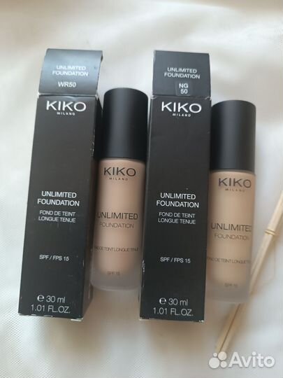 Крем тональный kiko Milano unlimited kk оригинал
