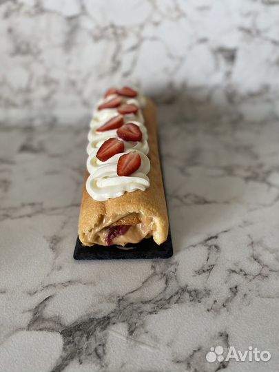 Рулет бисквитный