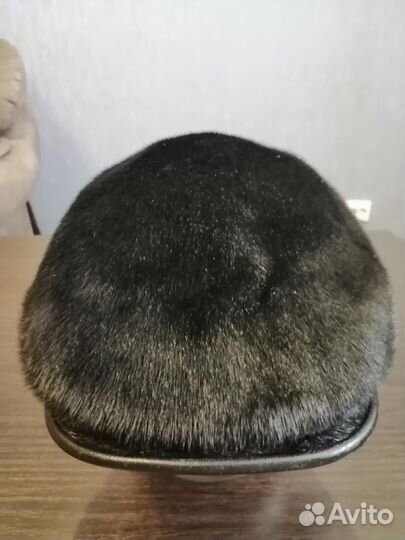 Меховая мужская кепка из нерпы