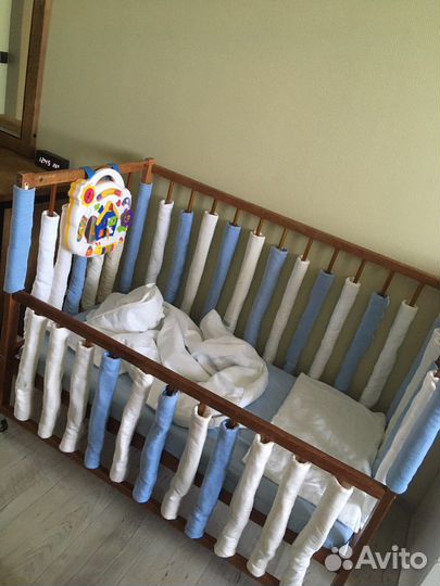 Комплект фенс-бамперов 55см (36 шт), сатин