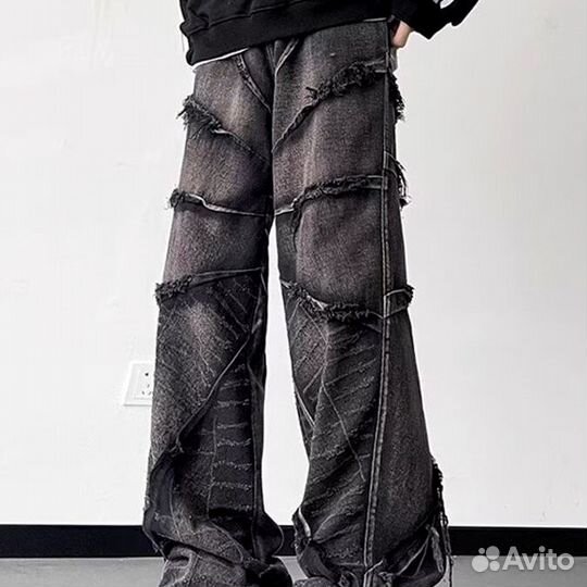 Джинсы широкие Rick Owens Ro dera