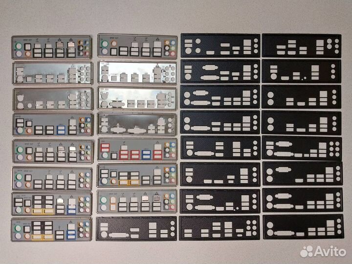 Задние планки (заглушки) материнских плат Gigabyte