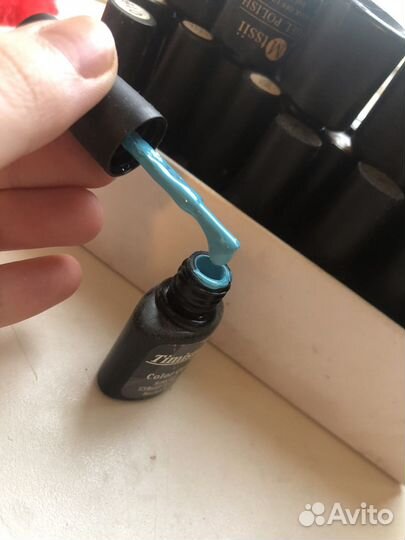 Набор гель лаков для маникюра бу