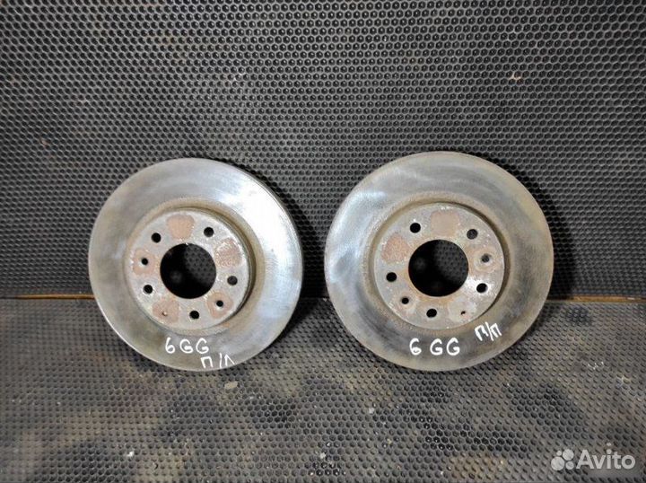Тормозные диски переднее Mazda 6 GG 2002-2005